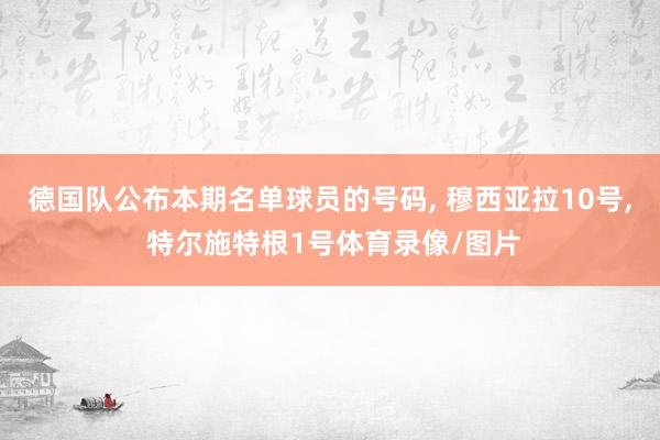 德国队公布本期名单球员的号码, 穆西亚拉10号, 特尔施特根1号体育录像/图片