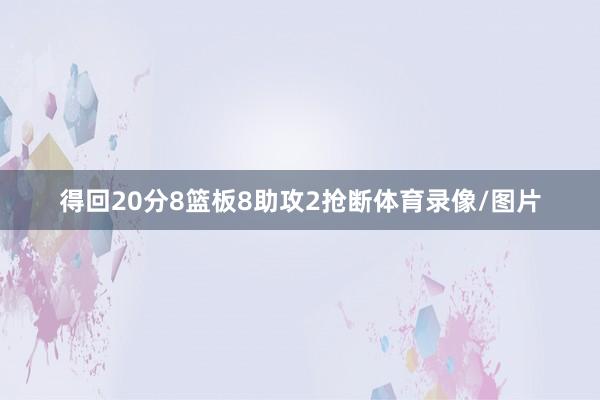 得回20分8篮板8助攻2抢断体育录像/图片